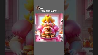 Princess Peach Ate 10000 Burgers sonic burger karen mario meme [upl. by Rhett116]