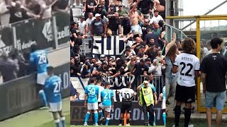 Scontri Spezia Napoli KOULIBALY si mette in mezzo e rischia 😲😱 ASSURDO [upl. by Shae336]