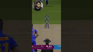 First amp Most Unique Wicket In Cricket 24 History ☠️  Career Mode  Cricket 24 shortscricket [upl. by Tterrag]