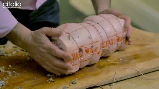 Learn How to Tie Up a Porchetta with Gennaro Contaldo  Citalia [upl. by Asillim]