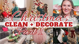 2024 CHRISTMAS CLEAN  DECORATE  COZY CHRISTMAS DECORATING  CLEANING MOTIVATION  MarieLove [upl. by Dnalon]