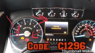 Fixing ABS Light Issue Code C1296 Made EASY [upl. by Theadora]