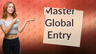 How to use Global Entry for international flights [upl. by Askwith970]