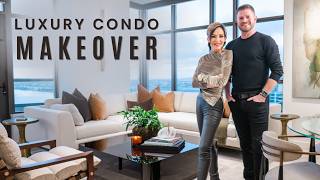 Luxury Condo MAKEOVER  Modern Luxury with a View [upl. by Syl]