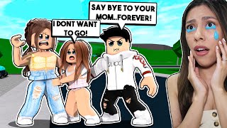 MY EXHUSBAND WONT LET ME SEE MY DAUGHTERSAYING GOODBYE Roblox Bloxburg Roleplay [upl. by Terra]