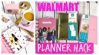 Walmart Planner Hack  Walmart Planner DIY [upl. by Faythe]