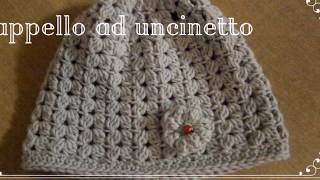 cappello ad uncinetto [upl. by Esydnac105]