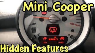 Top 7 Useful Mini Cooper S Hidden Features [upl. by Egag]