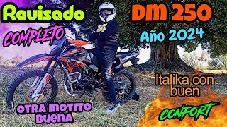 ITALIKA DM250 AÑO 2024 Revisado completo quot acompañenme quot 🔥🏍️🤪👌 [upl. by Carney321]