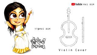 Jimikki kammal violin cover  Tamil whatsapp status  Mas BGM [upl. by Paloma]