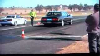 GZG50 V12 Toyota Century SICK BURNOUT vs SW11 MR2 Toyota Nationals 2007 [upl. by Jabez]