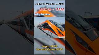 Jaipur to Mumbai central 12956trainindianrailways indian railways information [upl. by Izzy745]