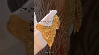 Booking no9045173574 necklace indiantradition onegramgoldjewellery [upl. by Fleda180]