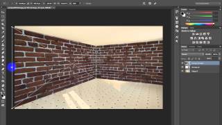 Tutoriel Photoshop Perspective avec Photoshop cc [upl. by Berte]