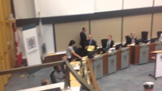 OPSEU VP Ron Elliot amp Exec Board Member Len Elliott Ask London Mayor about CUPE 101 Strike [upl. by Yleen]