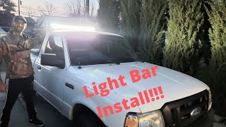 Truck Light Bar Installation With Detailed Instructions [upl. by Cissy]