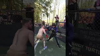 Buff Brawler Takes on Lanky Tall Boxer in EPIC Showdown [upl. by Yseult79]