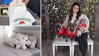 Vlog  JC Pennys Photoshoot Smuckers Factory Holiday Shopping [upl. by Glenna999]