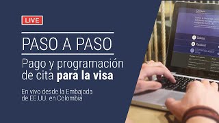 Pago y programación de cita para la visa [upl. by Edyth4]