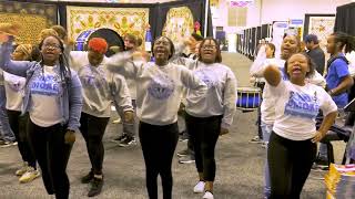 Paducah Tilghman High School Band Opens AQS QuiltWeek 2022 [upl. by Allmon]