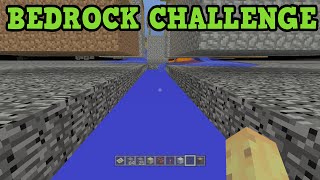 Minecraft PS4  BEDROCK CHALLENGE SuperFlat [upl. by Ferne328]