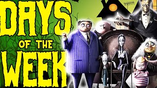 Days of the Week Addams Family Parody  More  10 Days of the Week Videos  Martin and Rose Music [upl. by Cinda]