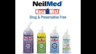 NeilMed NasaMist All in One Multi Purpose Saline Spray [upl. by Lorelle252]