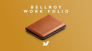 The Bellroy Work Folio A4 amp The Bellroy Work Folio A5 [upl. by Ellehsor]