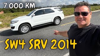 PREÇO E KM SW4 SRV 2014 C 7000 KM [upl. by Favian]