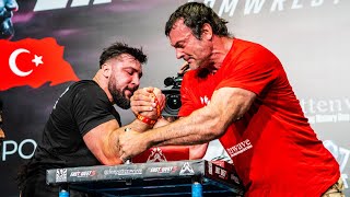 Devon Larratt vs Evgeny Prudnyk  East vs West Right Arm World Heavyweight Title Match [upl. by Lokcin]