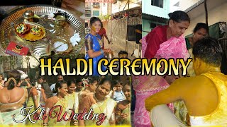 Haldi ceremony 💛  Koli Wedding  Neerajkoli [upl. by Joacimah]