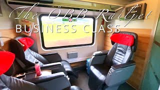 Luxury Train Ride from Vienna to Salzburg on ÖBB Railjet Business Class [upl. by Lawton]