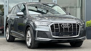 Audi Q7 30L Diesel 7 Seater SLine Quattro 2023 Grey [upl. by Obbard437]