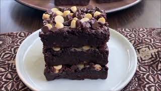 Chocolate Fudge Tahini Brownies [upl. by Ledah]