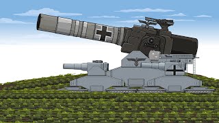 He crushes cities he destroys tank armies Will anyone be able to stop this mega tank [upl. by Laved]