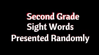 Sight Words  Second Grade [upl. by Hasina]