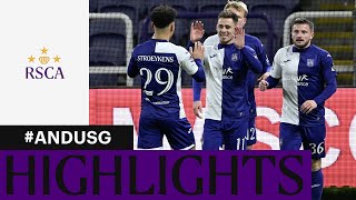 HIGHLIGHTS RSC Anderlecht  Eupen  20232024 [upl. by Dodie96]