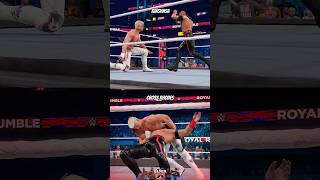 Cross Rhodes vs Kinshasa  WWE 2K23 gamerxmani [upl. by Sidman]