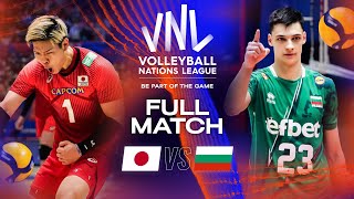 Nishida ends 3Set Thriller 😳🏐 Japan vs Bulgaria  Full Match  Mens VNL 2023 [upl. by Dloniger515]