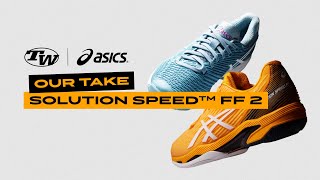 Tennis Warehouse Our Take on the New ASICS Solution Speed FF 2 Tennis Shoe [upl. by Freida]