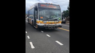 Thebus Honolulu Bus 202 Nova Bus LFS Route 444 Hoaeae West Loch Skyline Station [upl. by Glavin248]