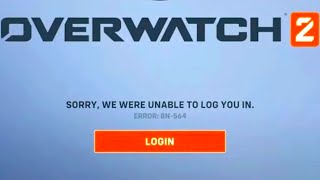 How to Fix BN564 Error Overwatch 2 QUICK amp EASY [upl. by Aicilif472]