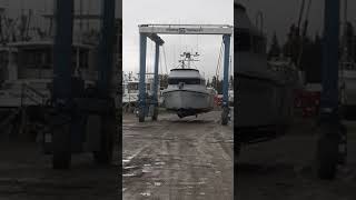 How They Move Big Boats Around The Boatyard [upl. by Einafit]