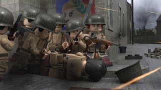 LEGO WW2  Battle of Carentan [upl. by Oal]