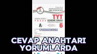 ÖZDEBİR TÜRKİYE GENELİ Y6224 CEVAP ANAHTARI 6 DENEME [upl. by Anigroeg238]