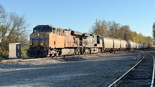 Train Starts Up From Complete Stop Norfolk Southern Trains At 4 Locations Which Is Your Favorite [upl. by Mcwherter610]