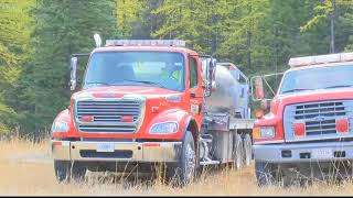 Crews battle fires in Northwest Montana [upl. by Casanova553]