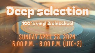 Deep selection  live mix deephouse deephousemusic chillhouse vocalhouse soulfulhouse [upl. by Ylrbmik374]