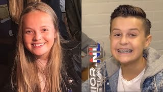 27 EERSTE REACTIE OP SCHOOL MAX amp ANNE  JUNIORSONGFESTIVALNL🇳🇱 [upl. by Nerahs769]