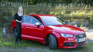 Audi S3 Saloon Review by Geraldine Herbert [upl. by Eustazio]